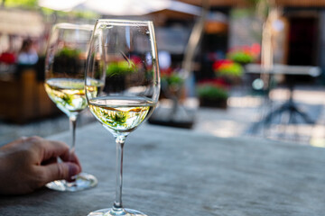 .Download Preview.Share.Add to Likebox.Served table set at summer terrace cafe