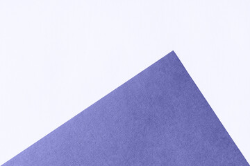 Paper for pastel overlap in trendy blue color for background, banner, presentation template. Toned in trendy color of year 2022. Creative modern background design.