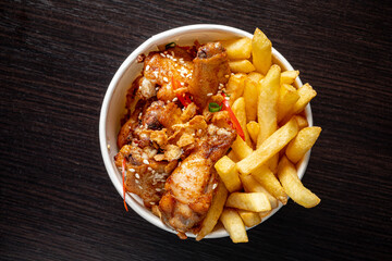 .Download Preview.Share.Add to Likebox.Fried chicken and french fries