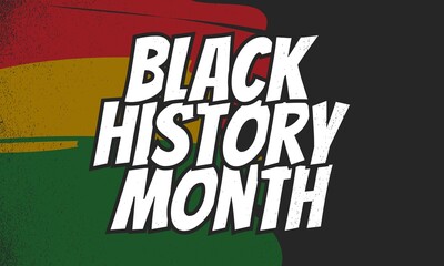 Obraz premium Vector Illustration of Black History Month.
