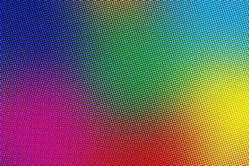 Color Halftone - abstract background