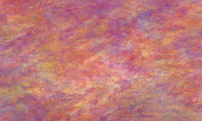 Watercolor background in pink, yellow, purple, green, blue and orange tones. Copy space, horizontal banner.	