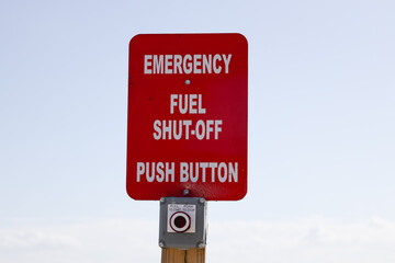emergency fuel shut off button 