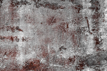  Craquelure textured background. Old wall with peeling stucco. Abstract concrete interior background