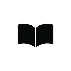 Book, Read, Library, Study Solid Icon, Vector, Illustration, Logo Template. Suitable For Many Purposes.