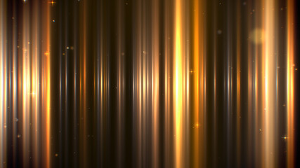 Gold lights award elegance abstract background.