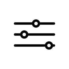 filter icon vector design templates