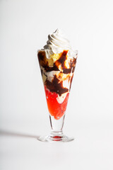 チョコレートパフェ