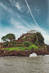 "View" of the Dona Paula "View Point".