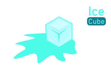 ice cube icon vector illustration