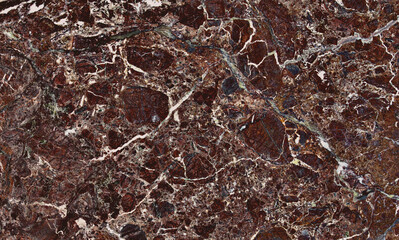 Dark red marble as a background, texture