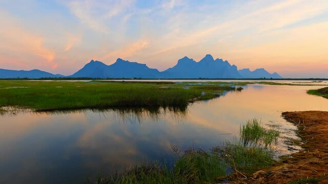 Sam Roi Yot Freshwater Marsh or Bueng Bua Khao Sam Roi Yot National Park
