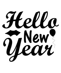 Happy New Year 2022 SVG Bundle, New Year SVG, New Year Shirt, New Year Outfit svg, Hand Lettered SVG, New Year Sublimation, Cut File Cricut'Happy New Year Bundle svg, Happy New Year 2022 svg Bundle, N