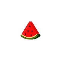 Watermelon fruit icon vector design templates