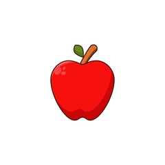 Apple fruit icon vector design templates