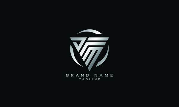 DFM, FMD, MDF, DMF, MDF, ALM, AILM, AILE, Abstract initial monogram letter alphabet logo design