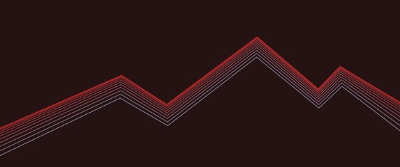 Abstract light line waves form vector illustration can be used for background, backdrop, illustration, design cover, minimalist wallpaper background