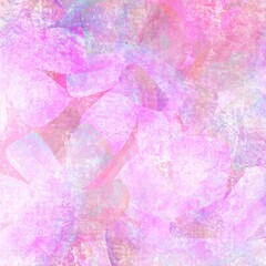 abstract background with flowers