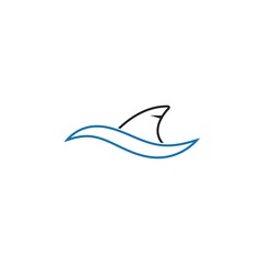 shark fin icon