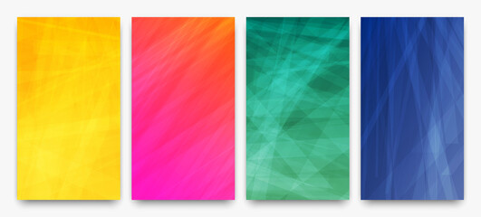 Modern colorful gradient background with lines