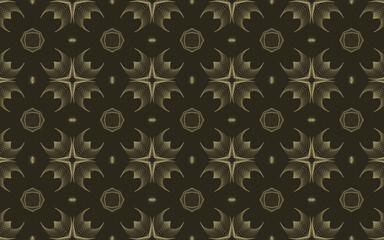 seamless damask pattern background