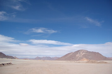 Fototapeta na wymiar 南米チリのアタカマ砂漠