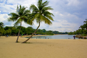  beautiful view of sentosa island, singapore