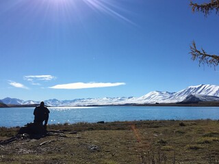 Thinking Man in Nature