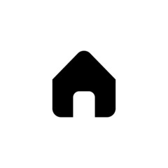home icon simple design vector