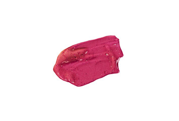 Fototapeta premium Liquid gel cosmetic product with shimmery particles