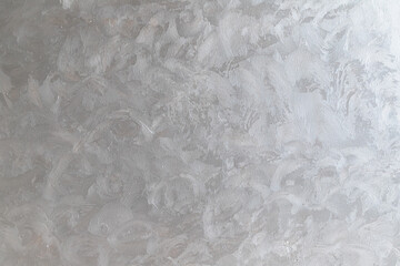 Venetian plaster, frontal view of a wall