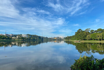 Xuan Huong Lake in Dalat, Vietnam
