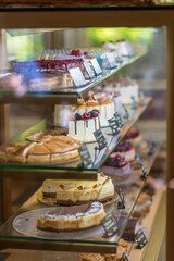 Sweet dessert, handmade cake. Baking
