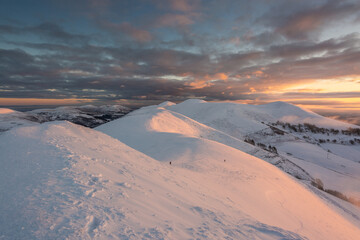 Pentland Hills Winter Sunrise
