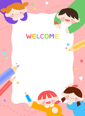 Happy new semester illustration collection