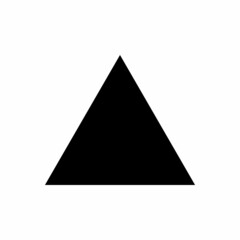 triangle arrow icon vector