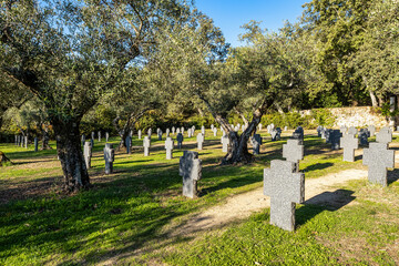 German Military Cemetery In Cuacos De Yuste, Jarandilla De La Vera, Caceres, Extremadura, Spain