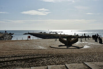 Seashore, Barcelona, Spain