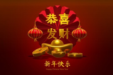 Happy Chinese New year 2022 The Year of the Tiger Background