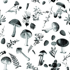 Beautiful seamless repeated vintage florals patterns free download perfect for fabrics, t-shirts packaging etc
