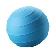 indoor exercise and pilates elastic fit ball 3d icon 3d illustration gym and fitness equipment theme