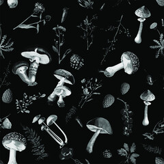 Beautiful seamless repeated vintage florals patterns free download perfect for fabrics, t-shirts packaging etc
