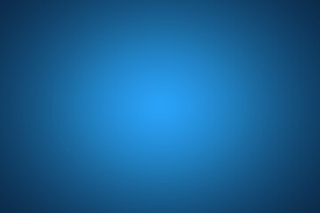 Abstract empty background with blue gradient color.