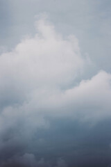 Obraz premium Cool Toned Clouds With A Quit Mood