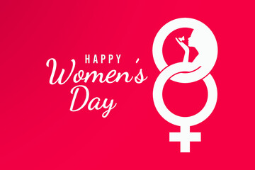 international happy women's day banner