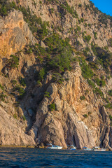 rocks and sea near Balaklava