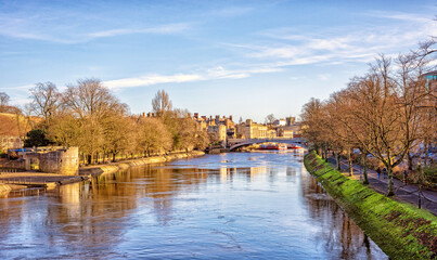 River Ouse and bridge.