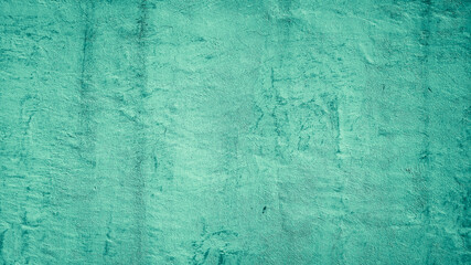 Obraz premium abstract cement concrete wall texture background green teal color