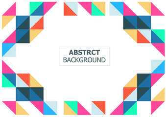 Geometrical abstract background vector