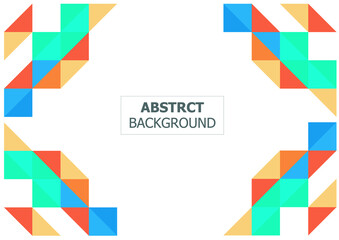 Geometrical abstract background